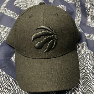 On black raptors hat! Adjustable!